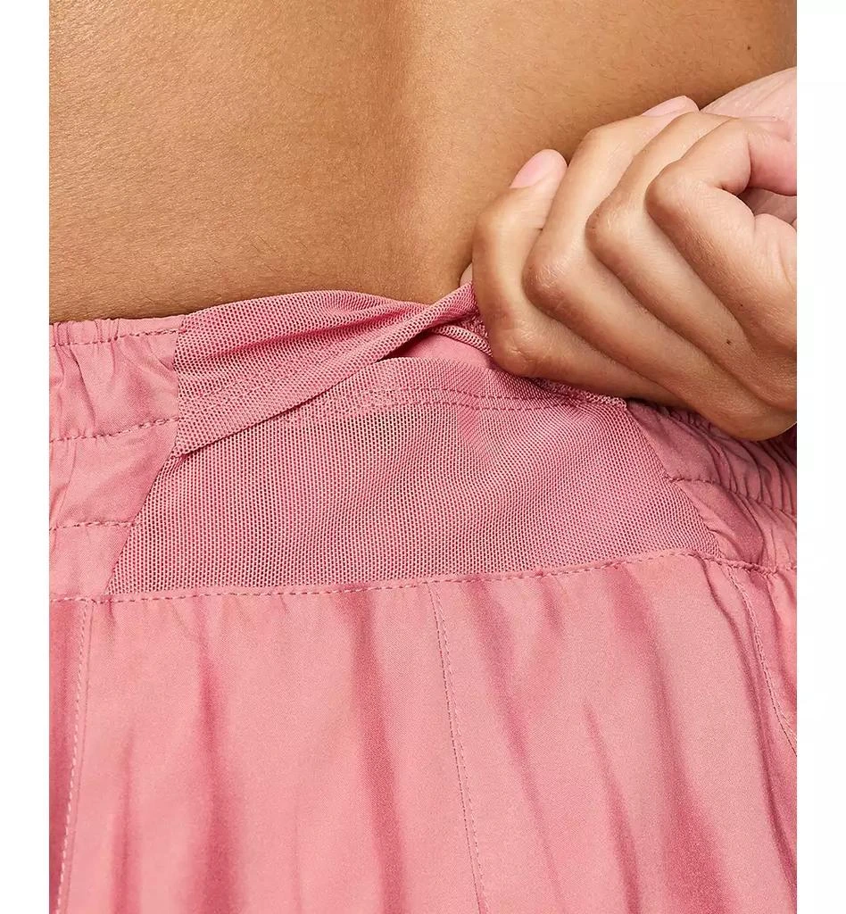 NIKE Women's One Dri-FIT High-Waist Brief-Lined Printed Shorts 7