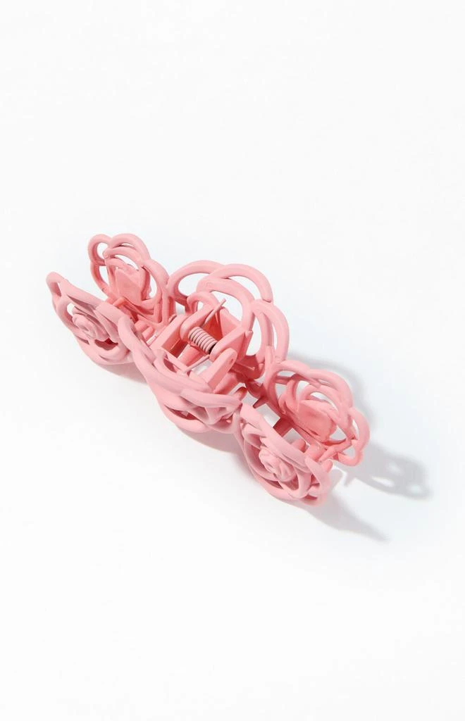 LA Hearts Rose Flower Hair Claw Clip 1