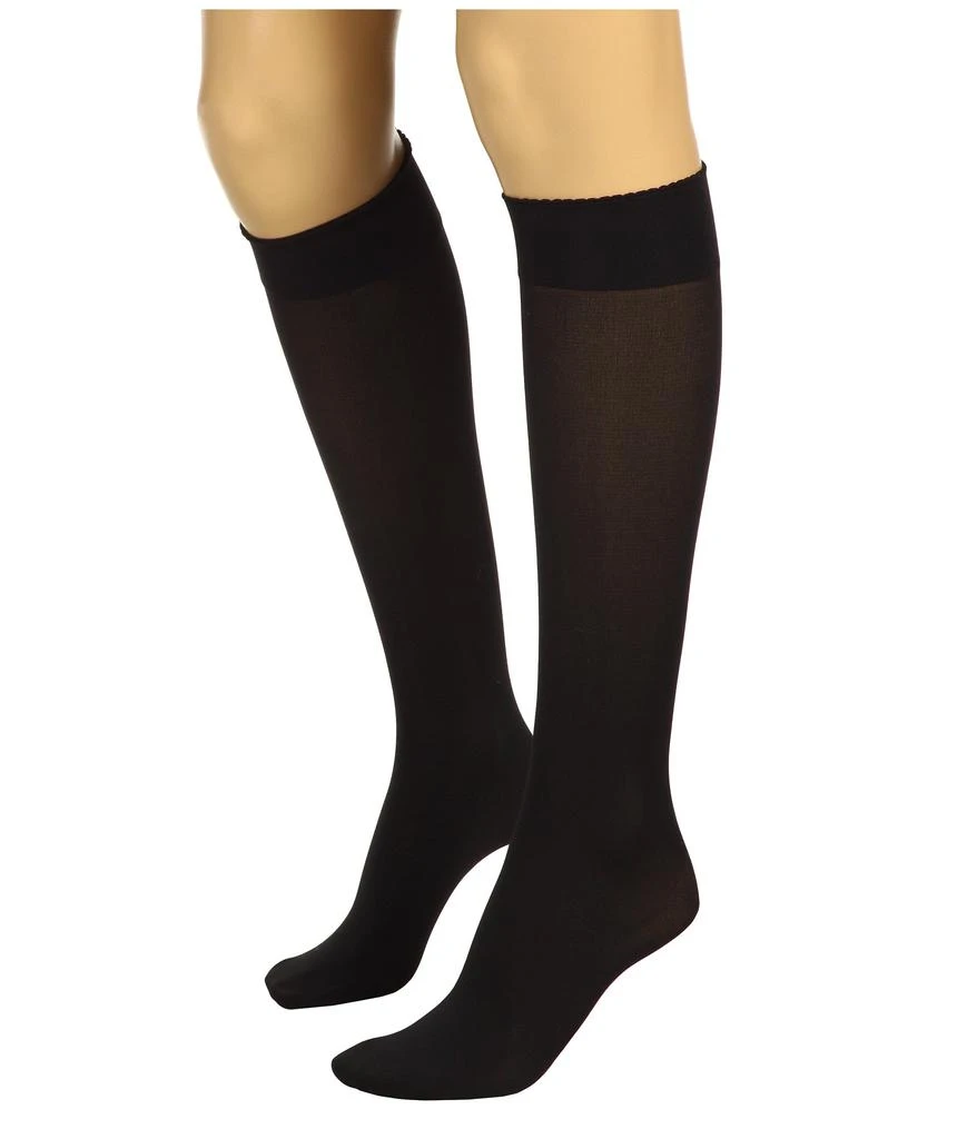 Wolford Velvet De Luxe 50 Knee-Highs 2