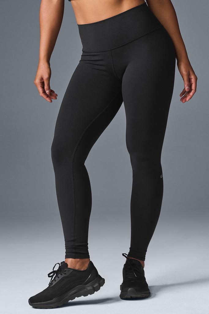 Alo High-Waist Airbrush Legging - Black