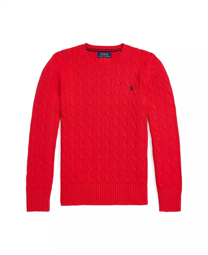 Polo Ralph Lauren Big Boys Cable- Knit Crewneck Sweater 1