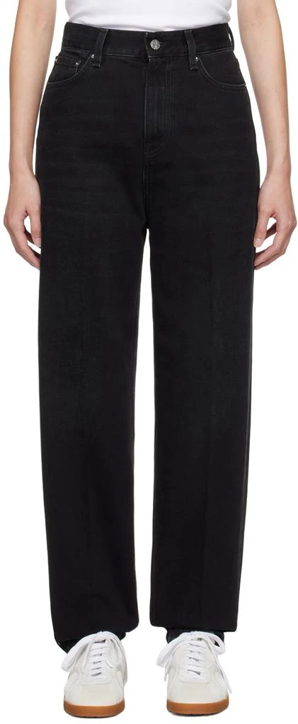 Totême Black Tapered Jeans 1