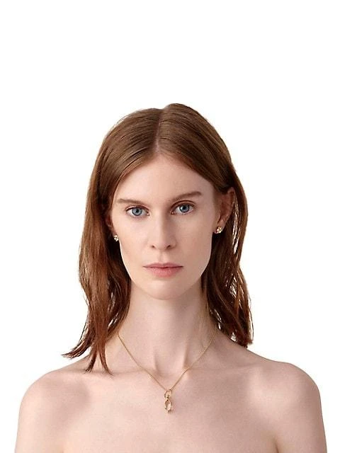 Temple St. Clair Florence86 Rock Crystal 
18K Yellow Gold Amulet 4