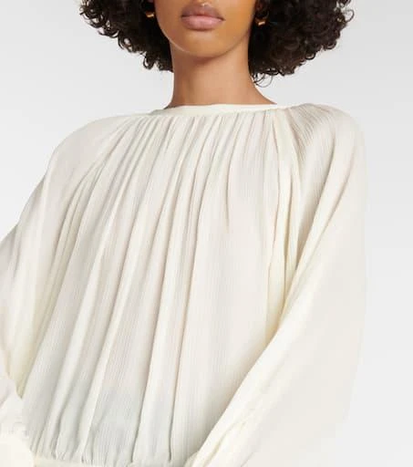 Max Mara Narvel silk crêpe top 4