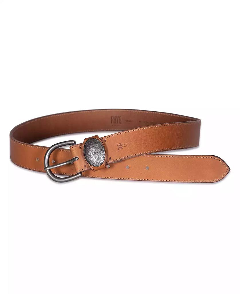 Frye Women's Concho On Loop Belt