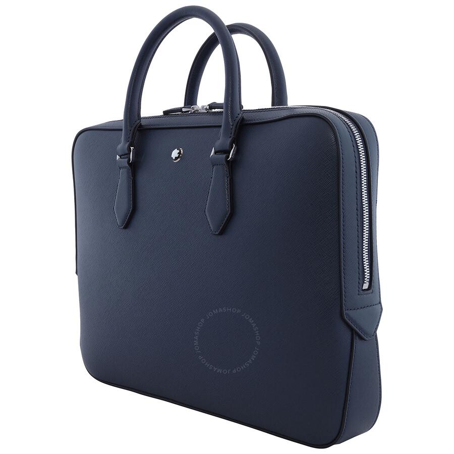 MontBlanc Ink Blue Sartorial Thin Leather Document Case