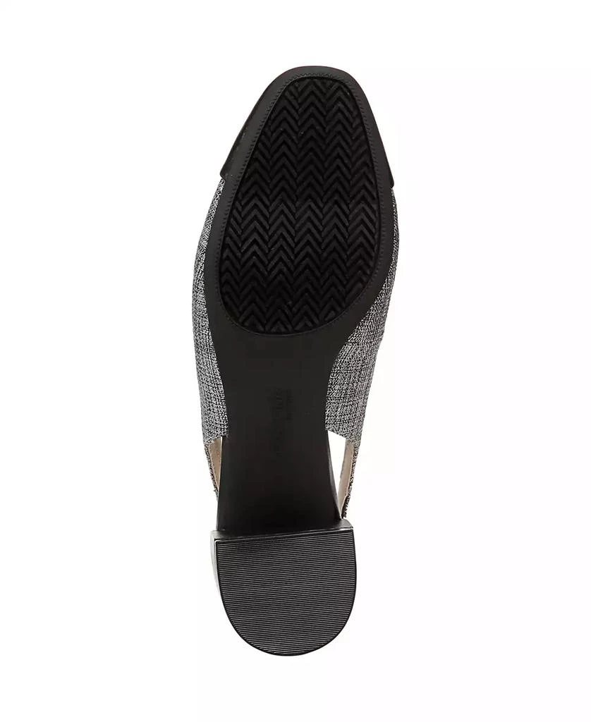 LifeStride Women's Becoming Round Cap Toe Block Heel Slingback Pumps 5