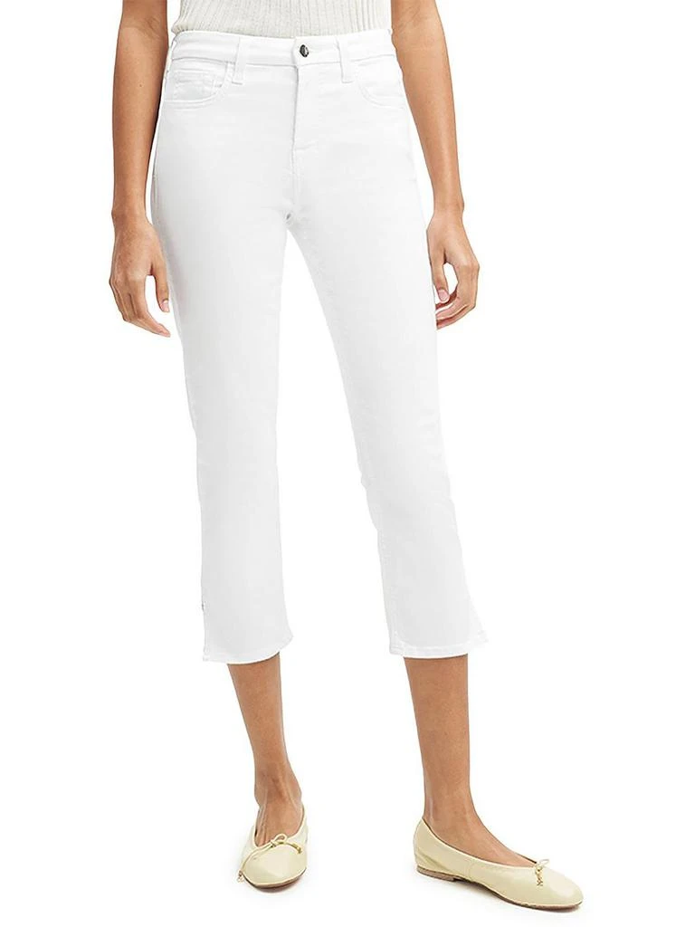 Jen7 Womens Denm Side Slit Capri Jeans 1