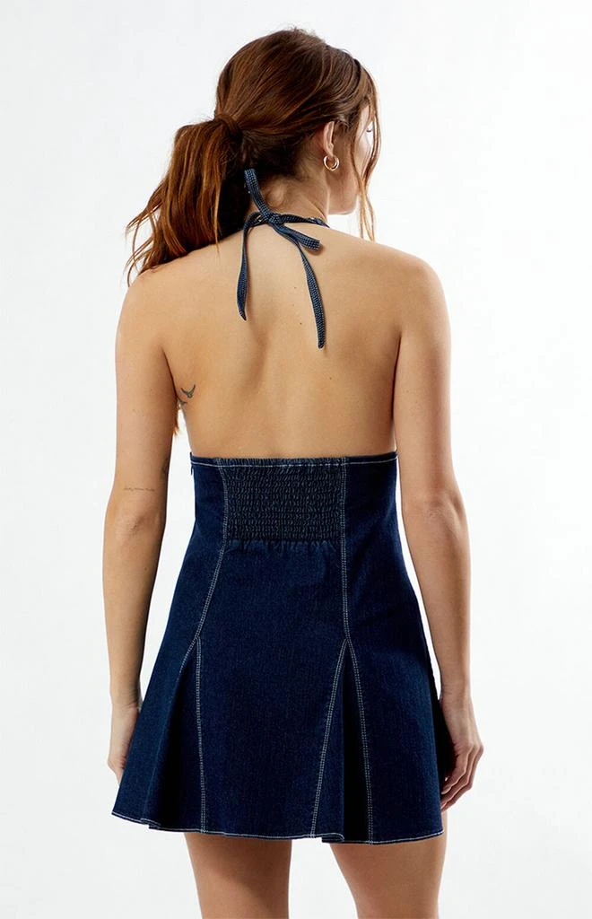 denim dress windsor So Electric Strapless Jean Denim Mini Dress