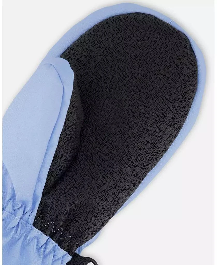 Deux par Deux Girl Winter Mittens Play Light Blue - Child 5