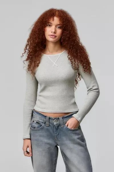 BDG BDG Waffle Knit Top 1
