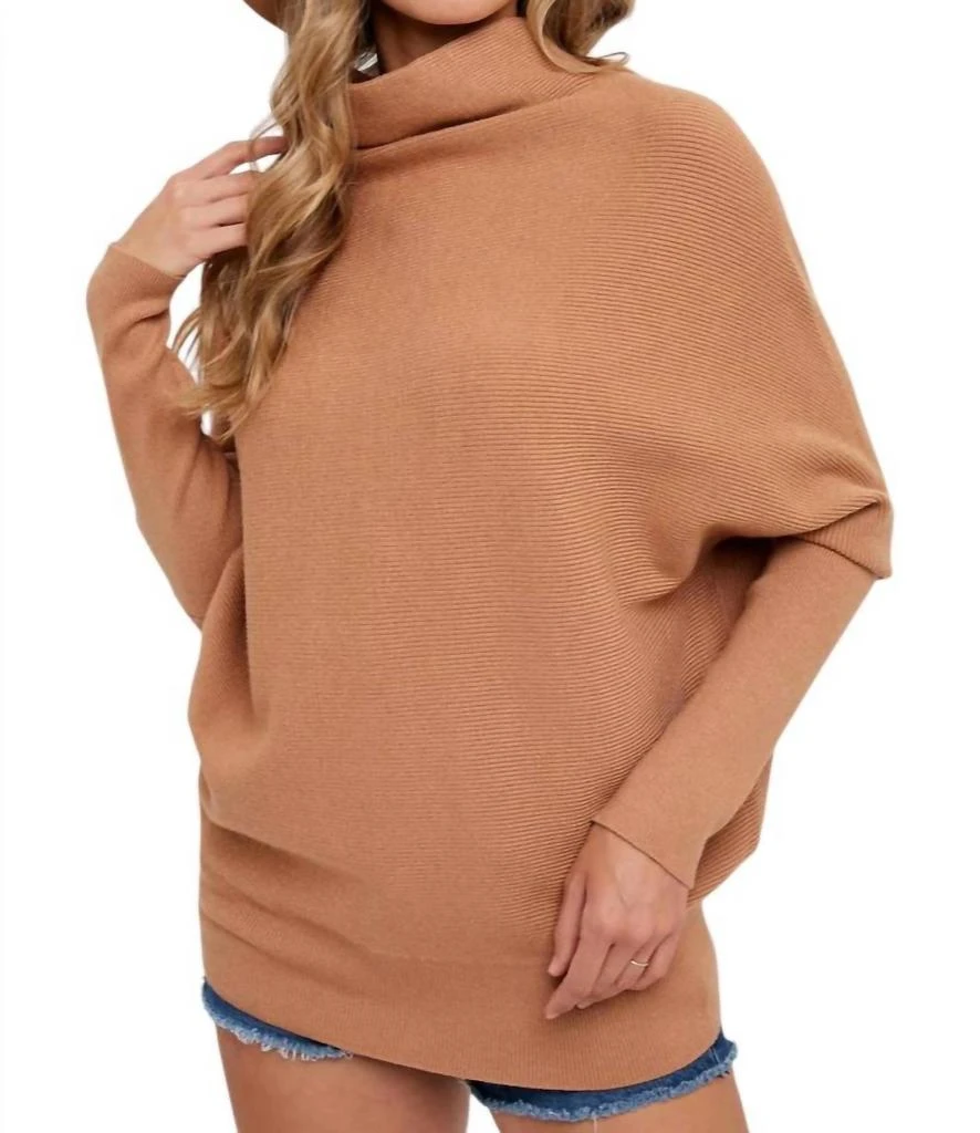 Bluivy Bluivy - Slouch Neck Dolman Sweater 2