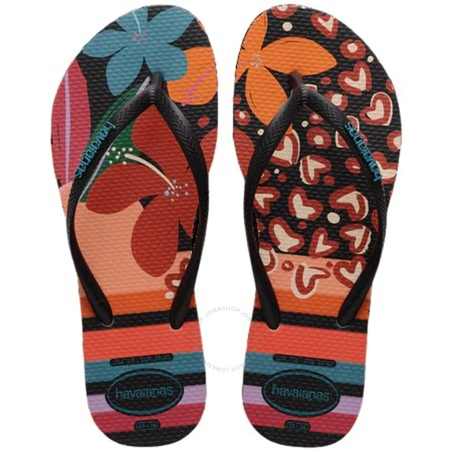 Havaianas Slim Patchwork Stripe Flip Flops 3