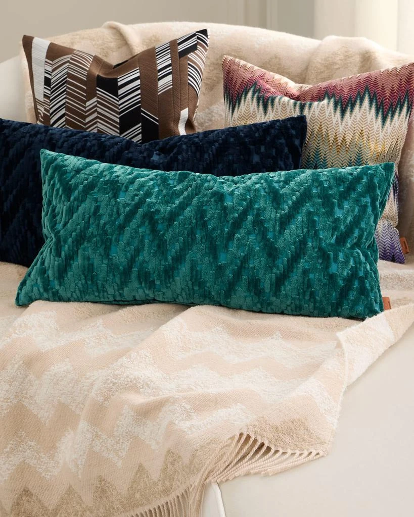 Missoni Rafia Cushion, 16" Square 2