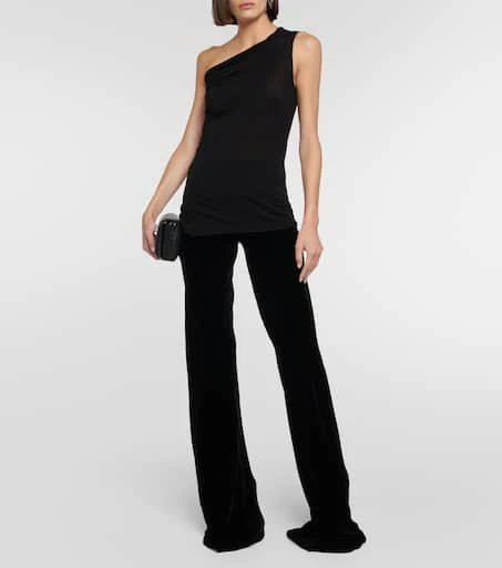 Rick Owens Wide-leg velvet pants 2