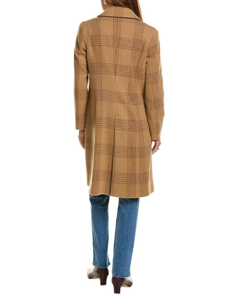 Cinzia Rocca Icons Long Wool-Blend Trench Coat 2