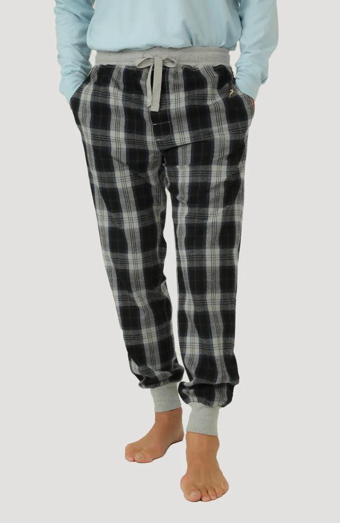 True Grit Mountain Check Flannel Joggers