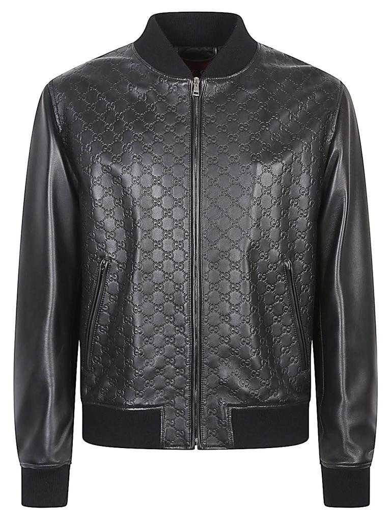 ブルゾン GUCCI Bomber GG canvas bomber jacket in forest green | GUCCI® US