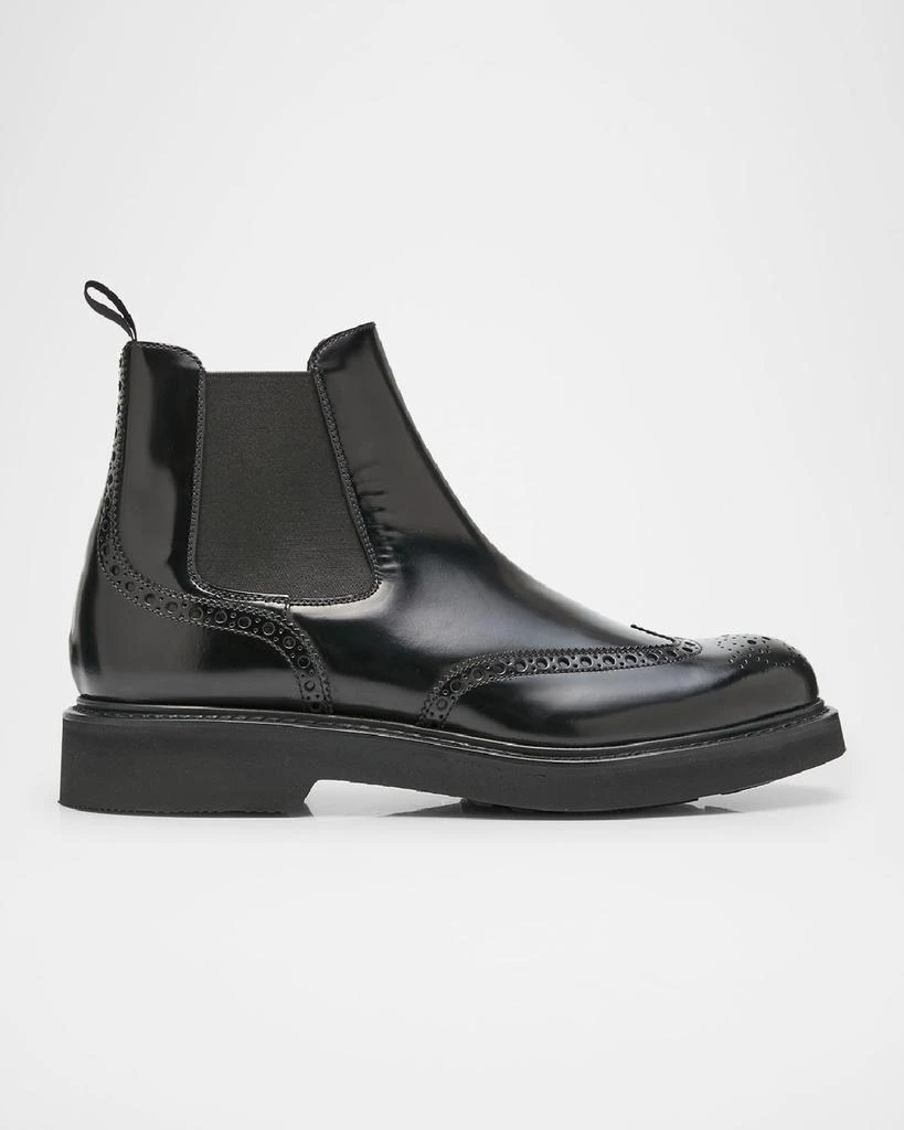 Church's Men's Nantwich Polished Brogue Chelsea Boots 1
