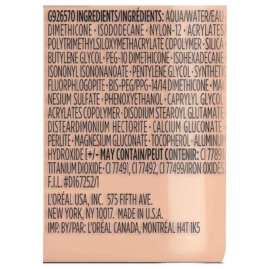 L'Oreal Paris Pro-Matte Blendable Foundation 3