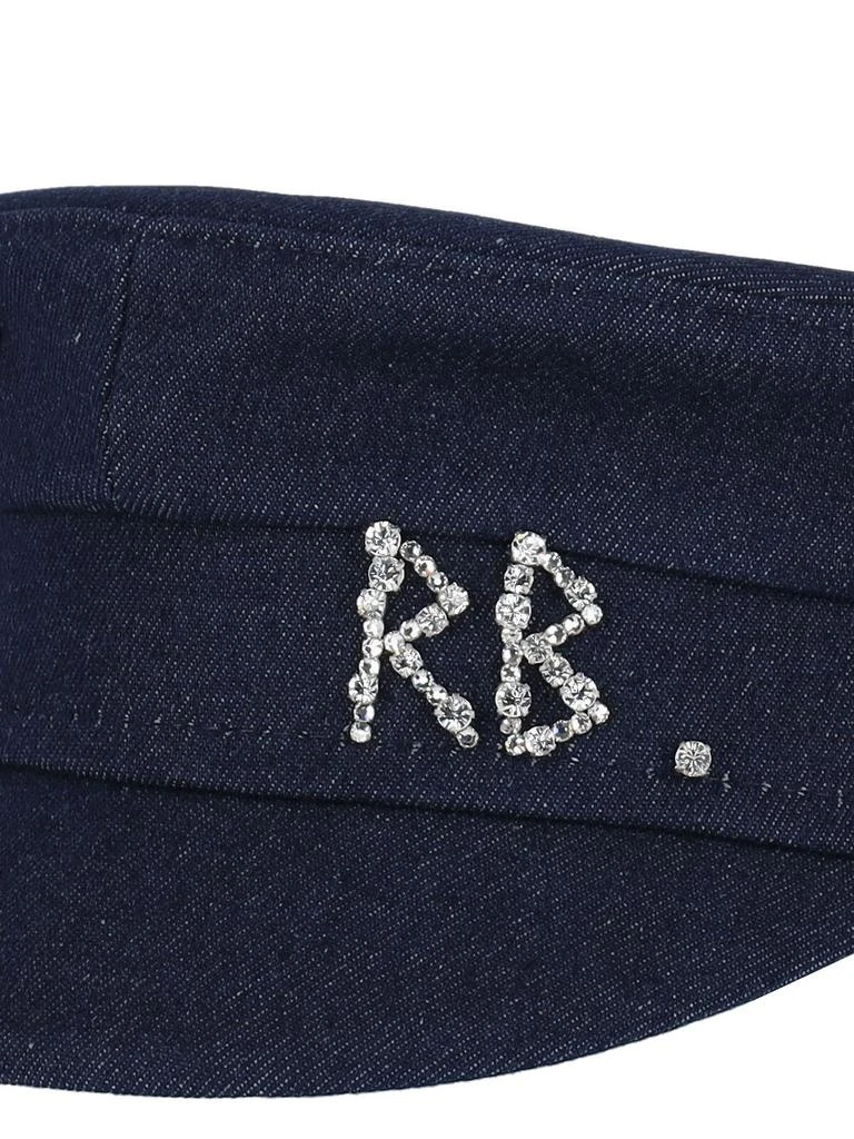 RUSLAN BAGINSKIY Ruslan Baginskiy Embellished Baker Boy Hat 3