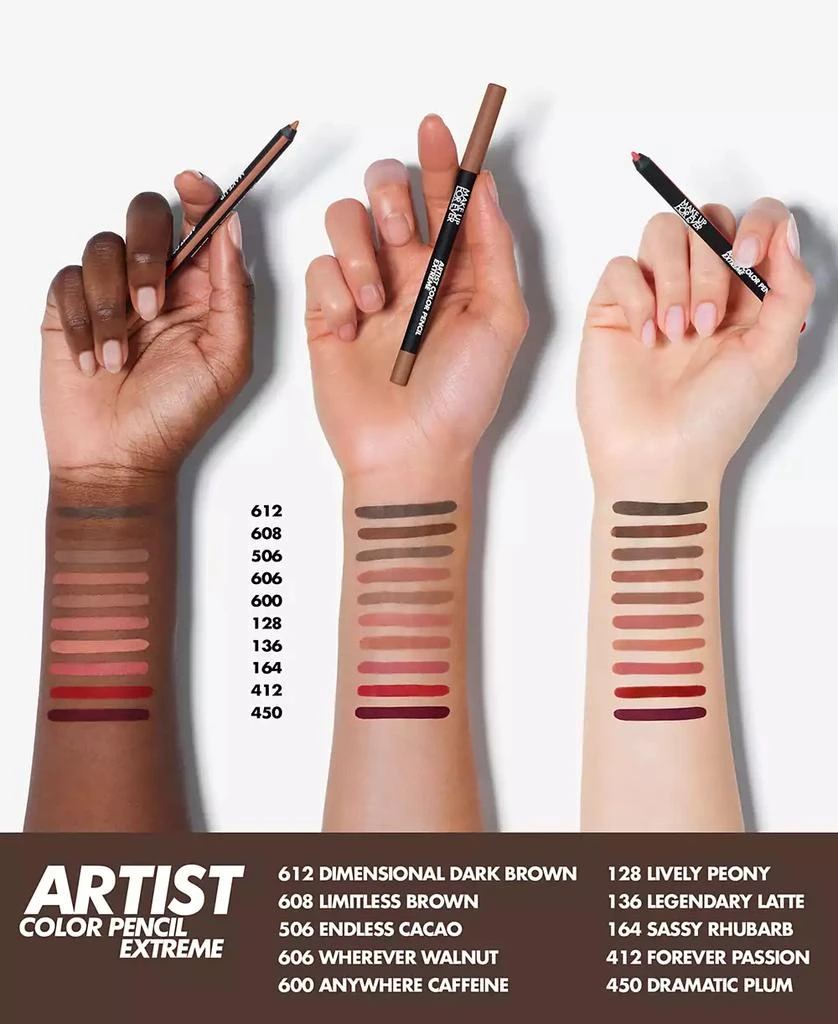 Make Up For Ever Artist Color Pencil Extreme Waterproof Lip Liner, 0.04 oz. 8