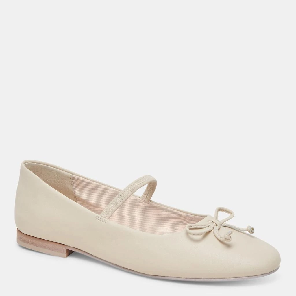 Dolce Vita Carin Ballet Flats Ivory Leather 2
