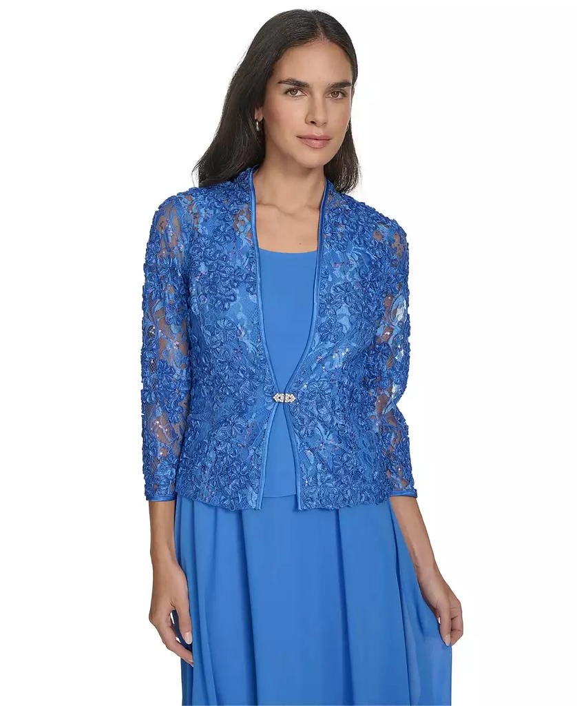 crochet and lace dress Tish Antique Hand Crochet Venetian Lace Dress – Jill Garber Couture main image 0