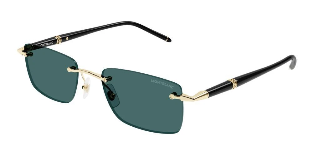 MontBlanc Montblanc Eyewear Rectangular Frame Sunglasses 2