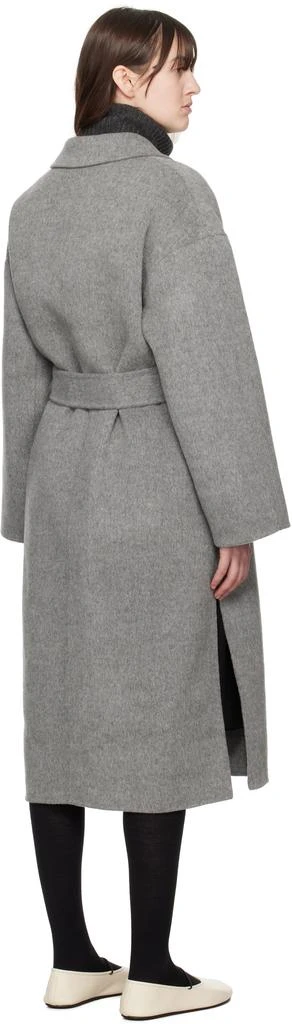 Dunst Gray Handmade Robe Coat 3