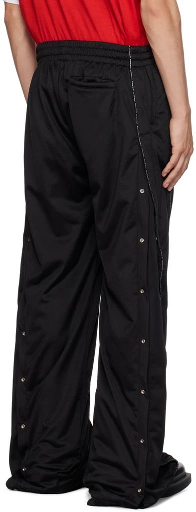 VTMNTS Black Piping Track Pants 3