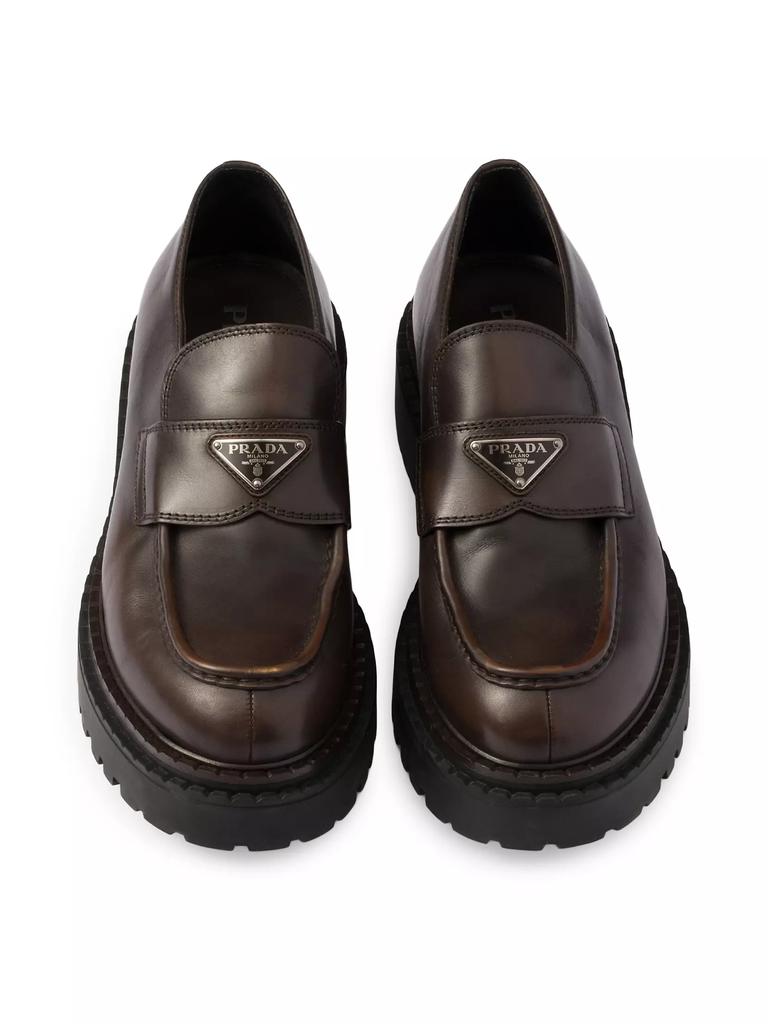 Prada Leather Loafers