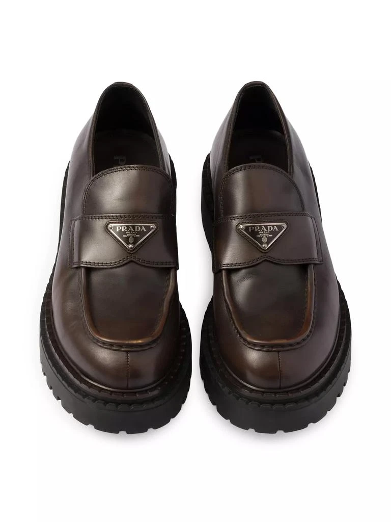 Prada Leather Loafers 2