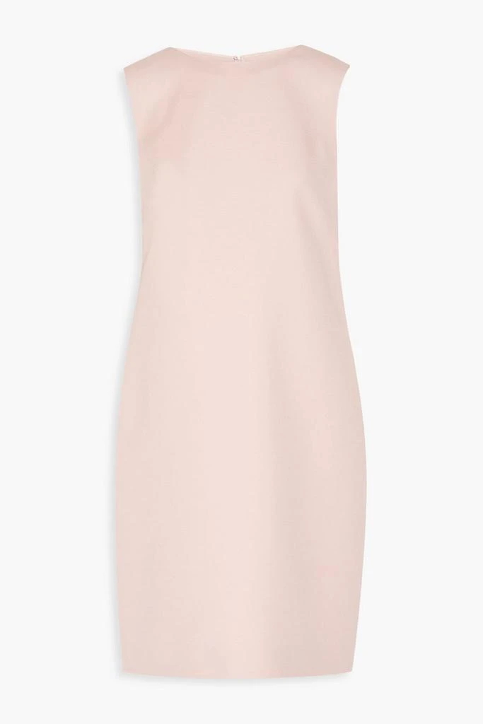 Valentino Bow-detailed wool and silk-blend dress 1