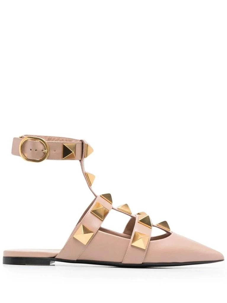 Valentino Valentino Garavani - Women's Roman Stud Ballerina Shoes 1