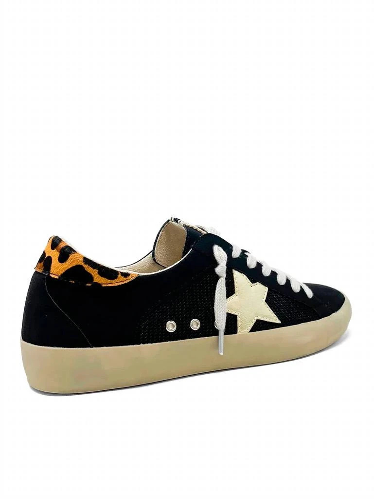 SHU SHOP Women's Paula Mesh Sneakers In Black Leopard 3