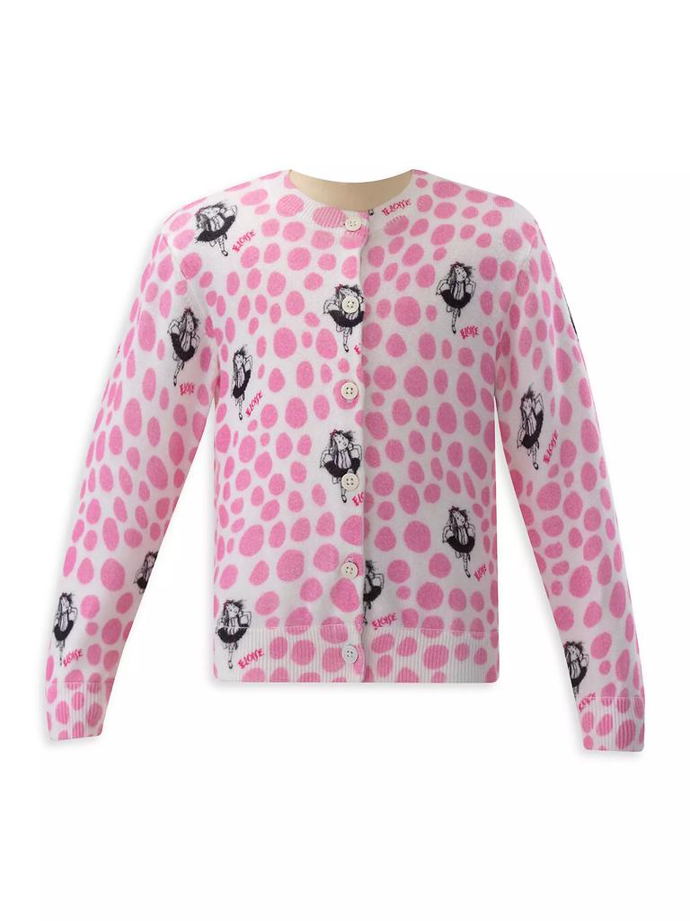 Rachel Riley Eloise Little Girl's & Girl's Eloise Dot Print Cardigan