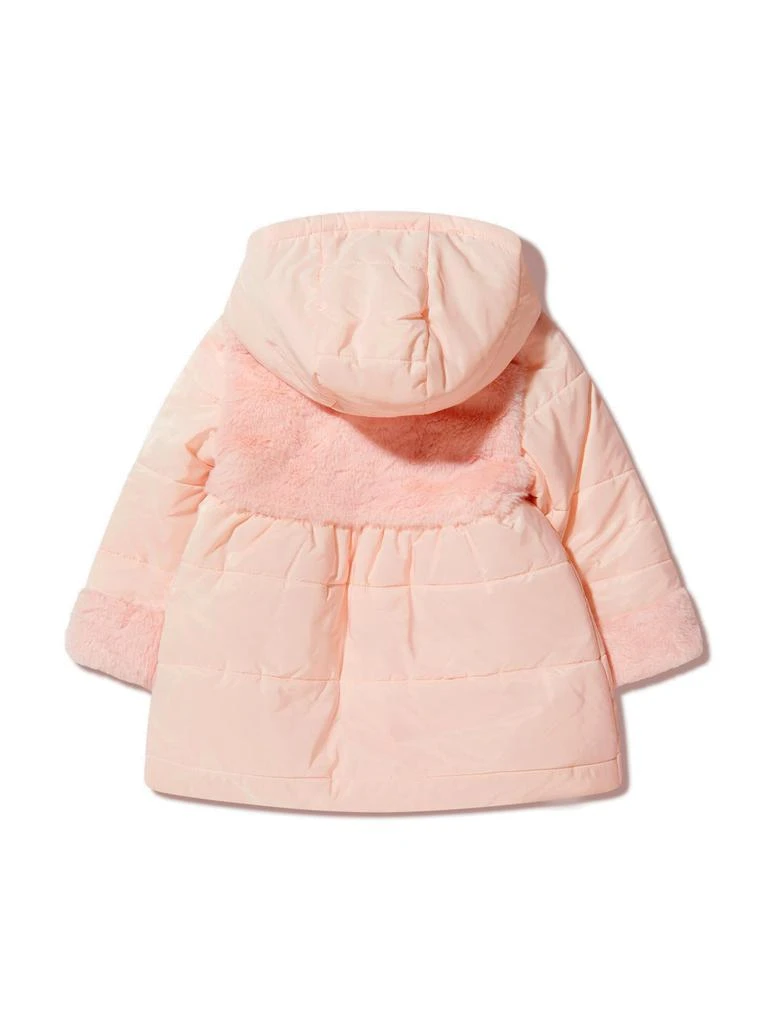 Patachou Patachou Bow Detailed Hooded Coat 2