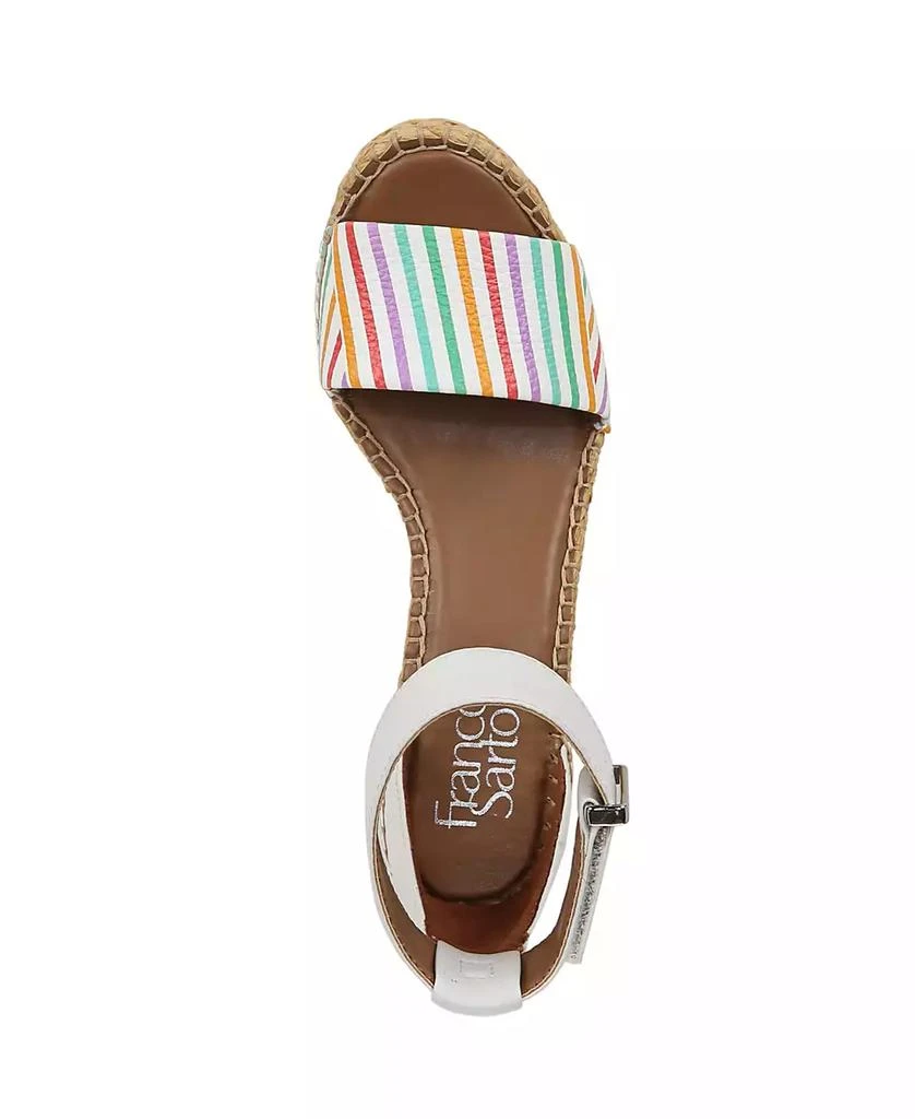Franco Sarto Women's Clemens Espadrille Wedge Sandals 4