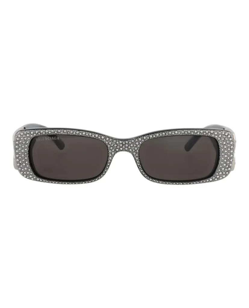 Balenciaga Square-Frame Recycled Acetate Sunglasses