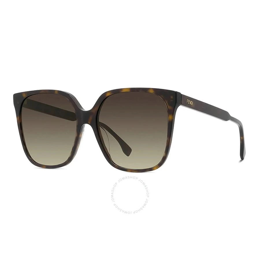 Fendi Open Box - Fendi Brown Gradient Butterfly Ladies Sunglasses FE40030I 52F 59 1