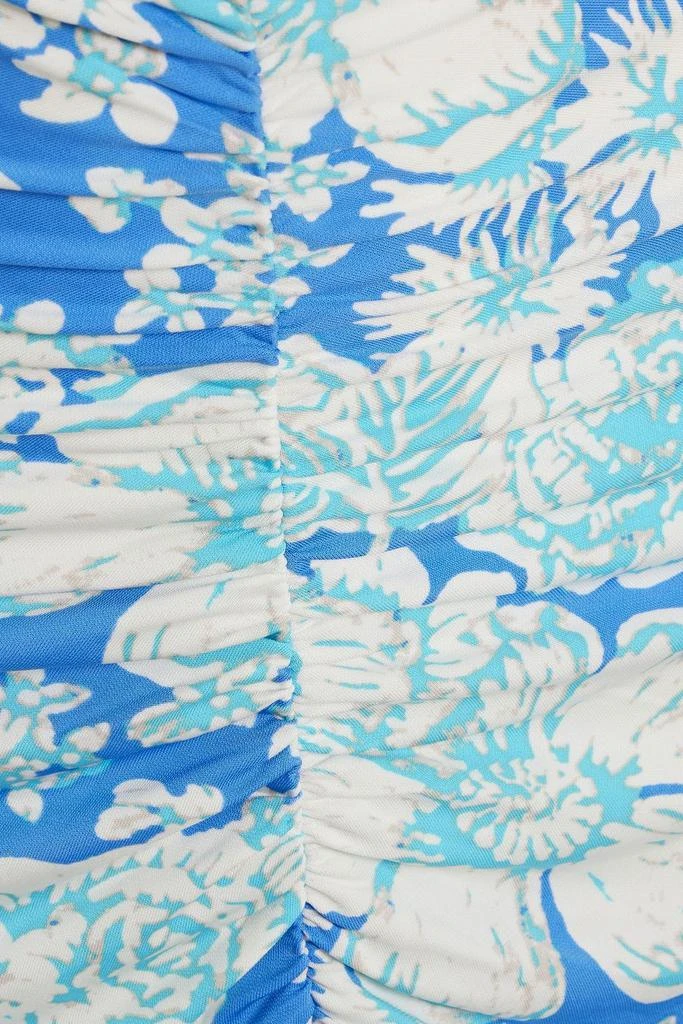 Diane von Furstenberg Stephen off-the-shoulder printed jersey midi dress 4