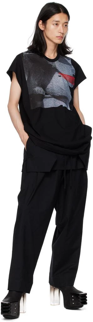Julius Black Printed T-Shirt 4