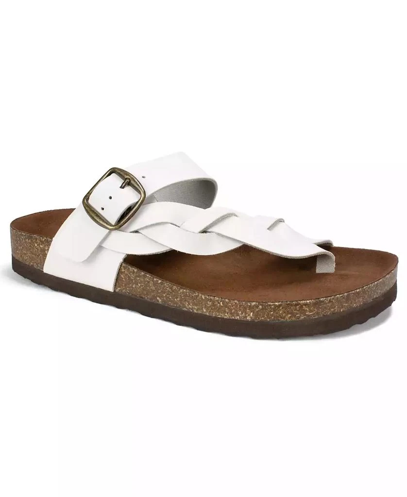 White Mountain Women's Crawford Footbed Sandals 1