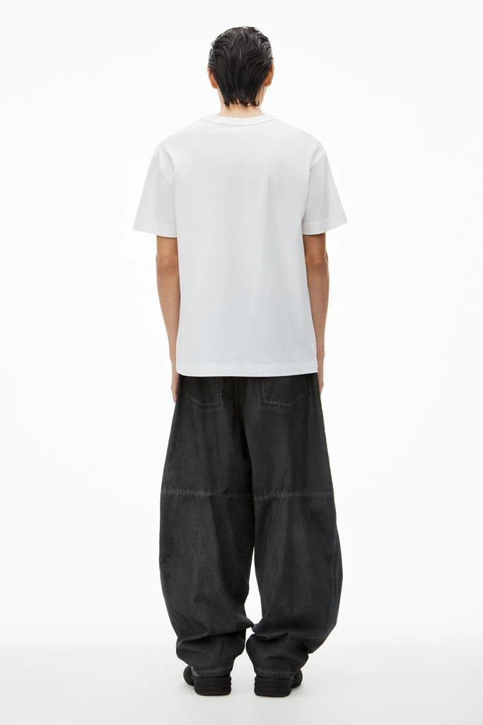 Alexander Wang UNISEX POCKET TEE IN HIGH TWIST JERSEY 4