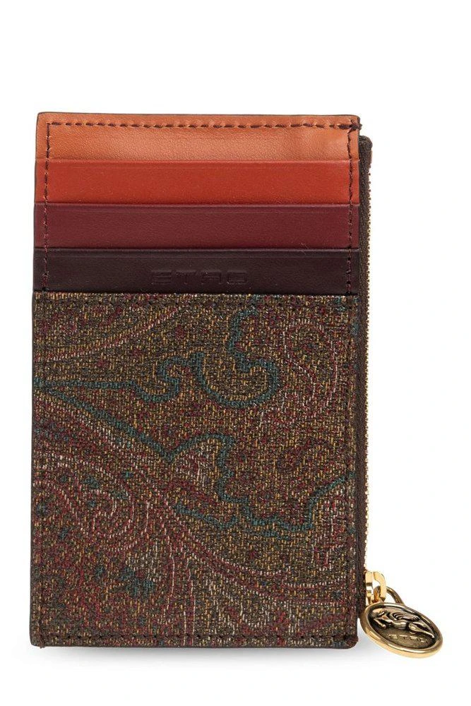 ETRO Etro Arnica Paisley Printed Zipped Wallet