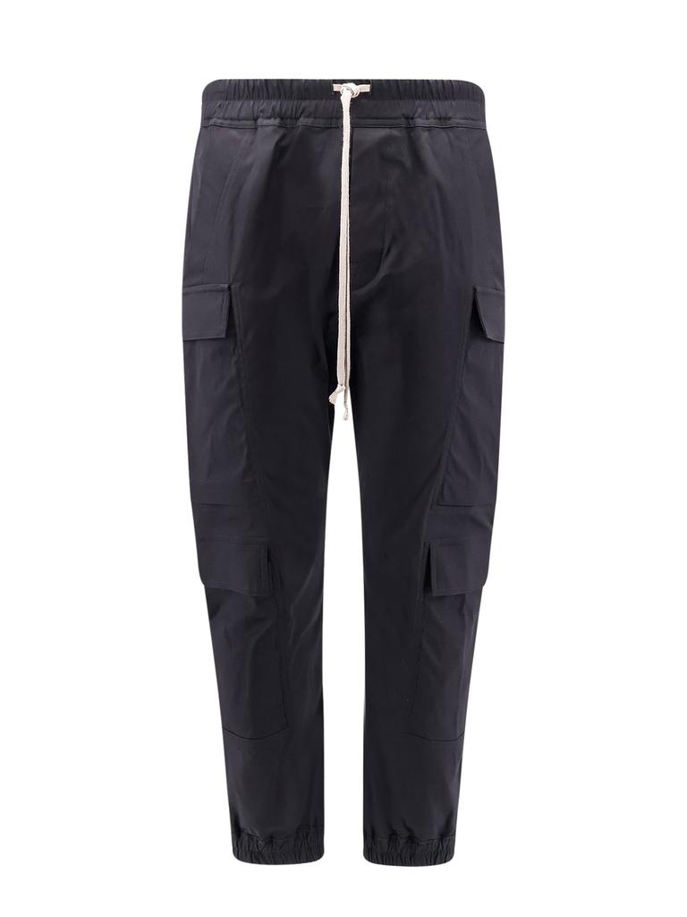 Rick Owens Black Dirt Cooper Trousers - Pants - Compare