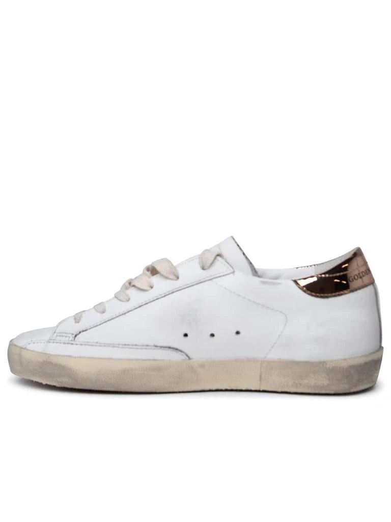 Golden Goose Golden Goose 'Super-Star Classic' White Leather Sneakers 3