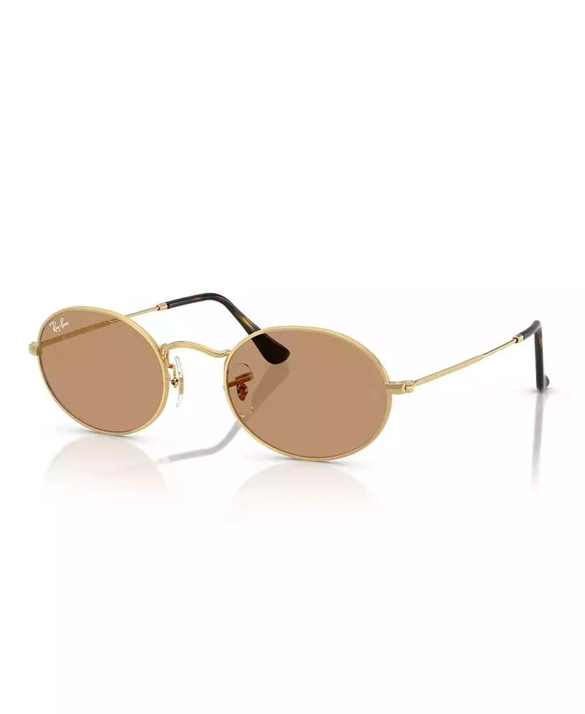 Ray-Ban Unisex Oval Metal Sunglasses, RB3547 1