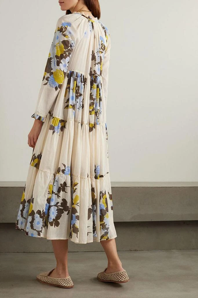 YVONNE S Hippy floral-print cotton-voile midi dress 3
